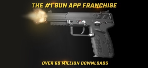 iGun Pro 2 - This app delivers ultra-realistic firearm simulations, showcasing detailed weapon models and dynamic muzzle flash effects.