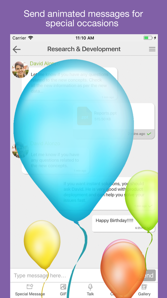 #1. Office Chat, Work Messaging (iOS) 由: MangoApps Incorporated