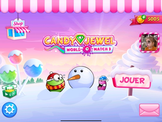 Candy Jewel World PRO Match 3 iPad app afbeelding 6