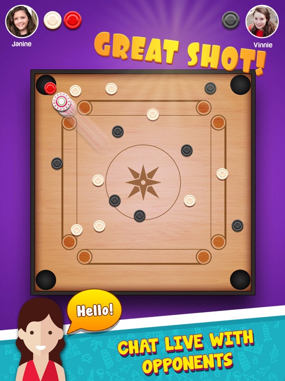 Carrom Master iPad screenshot 5 - Games app