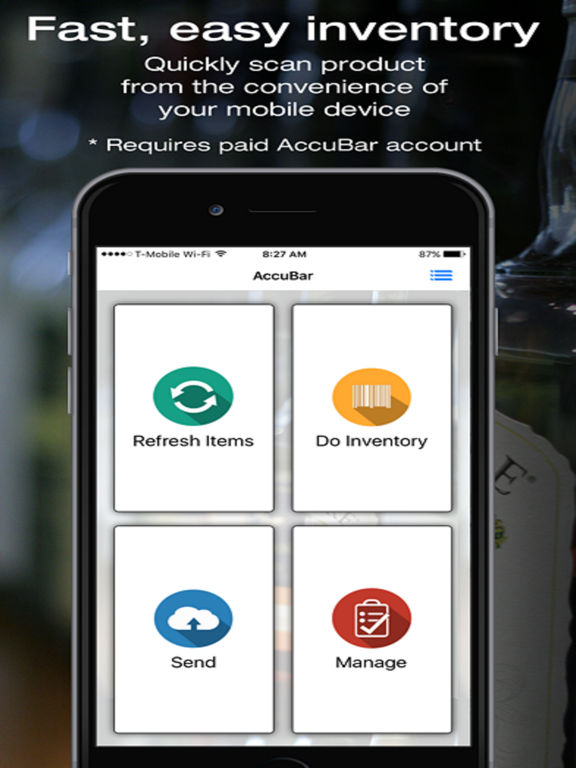 AccuBar iPad screenshot 2 - Business app