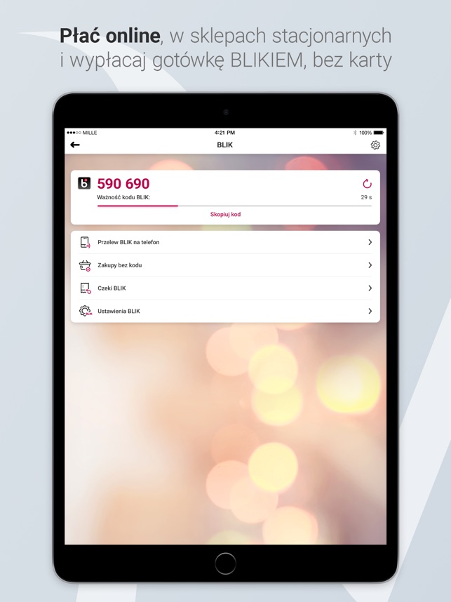 Aplikacja Bank Millennium W App Store