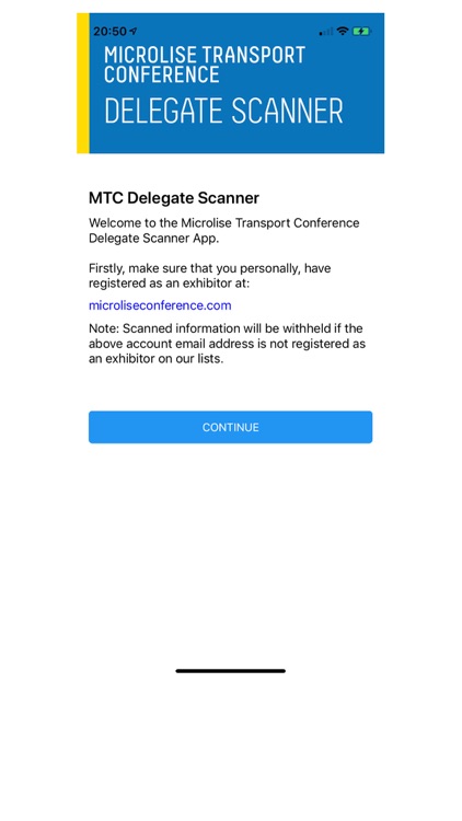 MTC Delegate Scanner