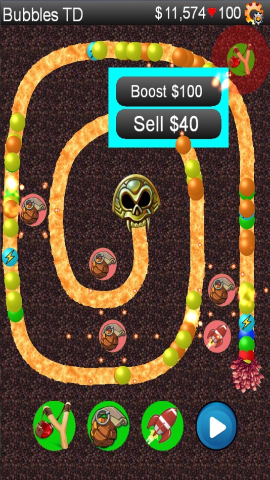 #2. Bubbles TD (iOS) 由: GASP Mobile Games Inc