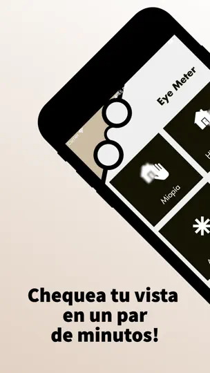Captura de pantalla de Eye Meter en iPhone 1