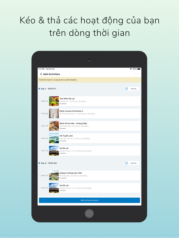 Screenshot #5 pour MeTrip - Trip Planner