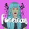 Using FACEICON you can create amazing digital portraits of you and your friends