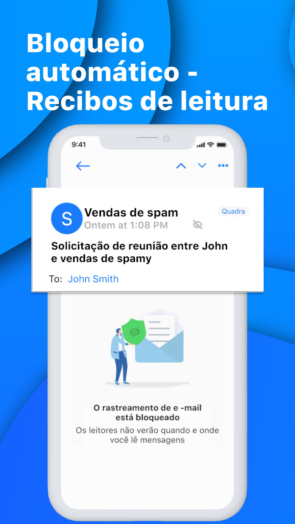 Screenshot do app Email rápido e Seguro