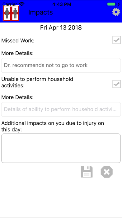How to cancel & delete Personal Injury Tracker from iphone & ipad 3