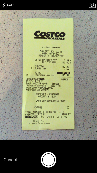 Screenshot #1 pour Receipt Emailer