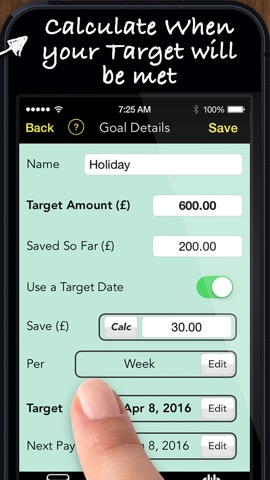 Savings Goals Proのおすすめ画像3