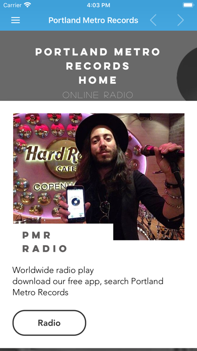 Portland Metro Records Screenshot