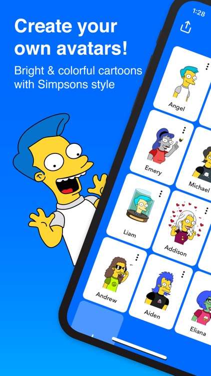 Yellow Avatar Face Maker