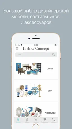 Loft-Concept: Interior decor screenshot 1