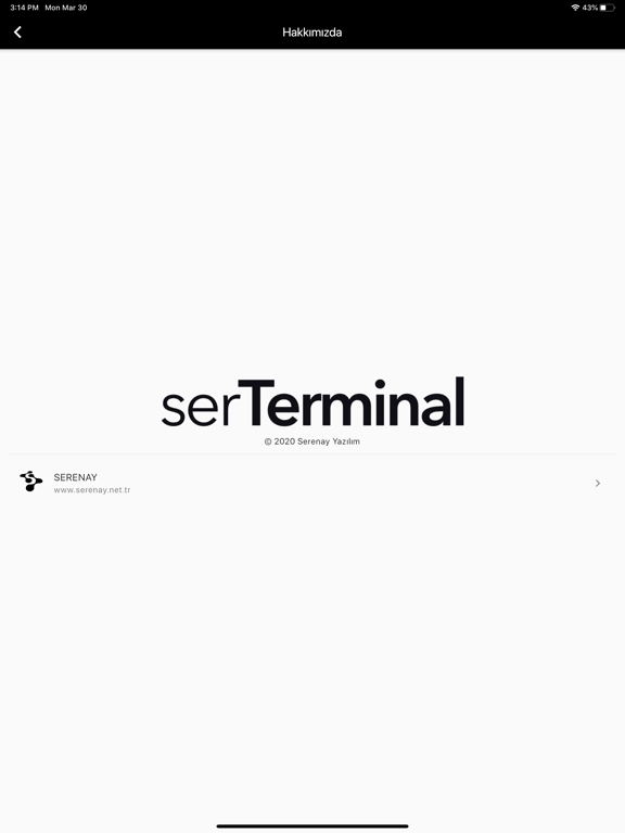 serTerminal iPad screenshot