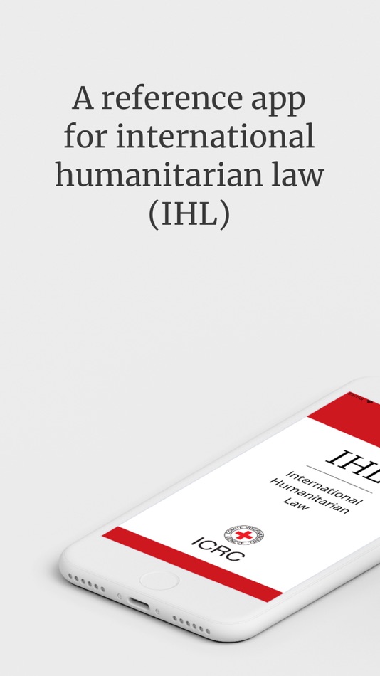 #1. IHL (iOS) 由: Le Comite International de la Croix-Rouge (CICR)