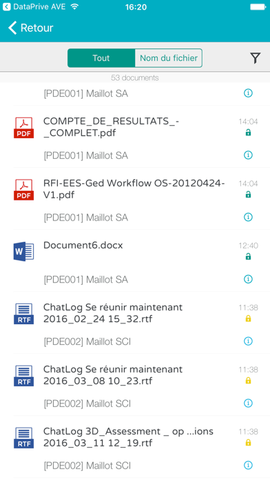 Screenshot #2 pour DataRoom AVE
