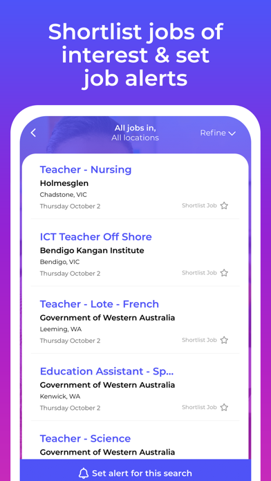 Education Jobs & Teaching Jobs Screenshot