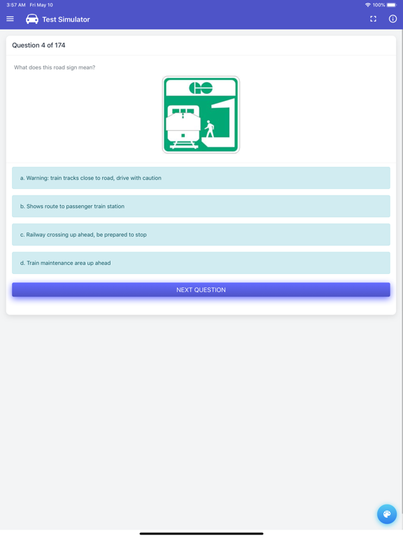 Screenshot #6 pour G1 Driving Test - Ontario