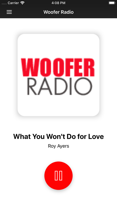 Woofer Radio Player Screenshot