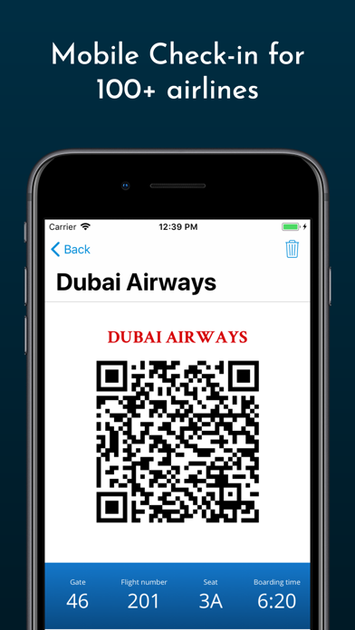 Boarding Pass - Fligh... screenshot1