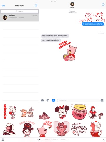 Disney Stickers: Loveのおすすめ画像5