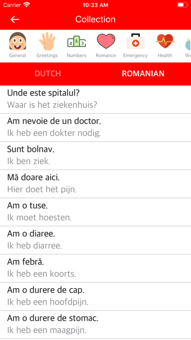 Screenshot #2 pour Dutch Romanian Dictionary