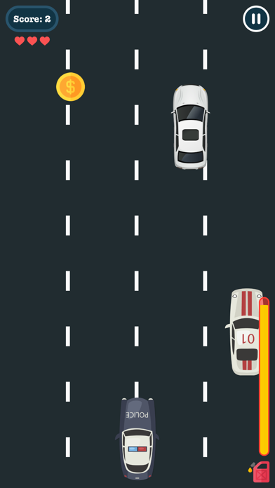 Screenshot 4 of Drive Fast - Retro car racing App