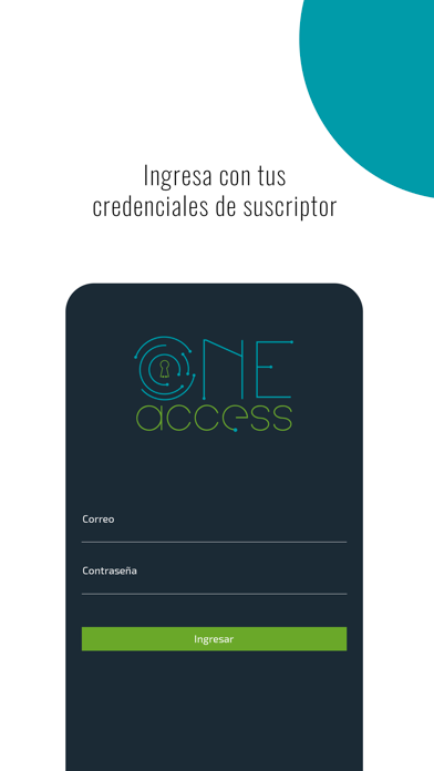 Screenshot #1 pour OneAccess