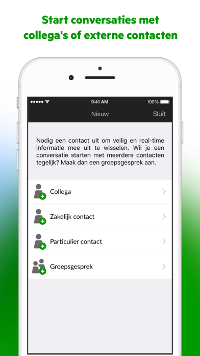 Zorg Messenger Screenshot