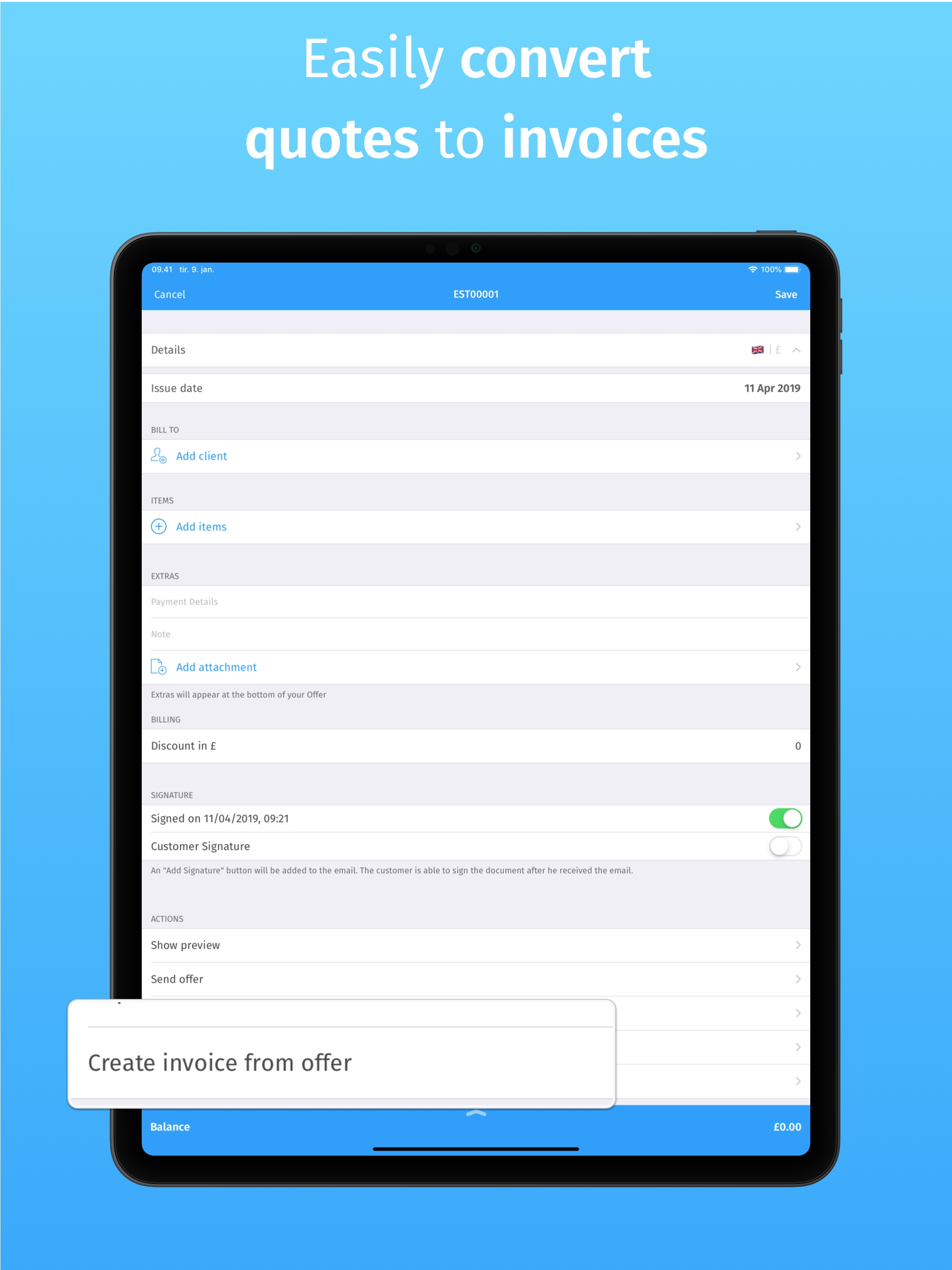 Invoice App° screenshot 11