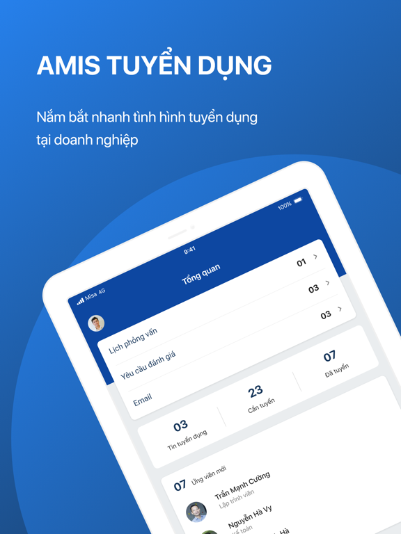Screenshot #4 pour AMIS Tuyển dụng