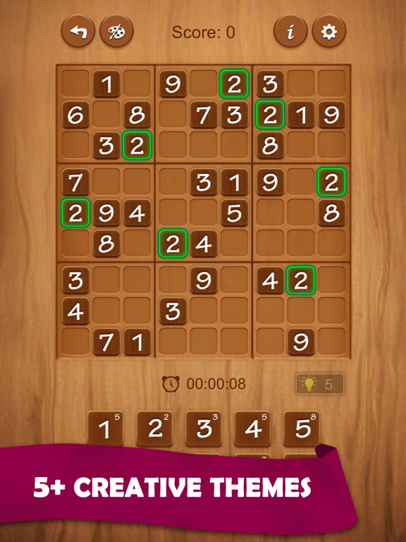 Screenshot #6 pour Sudoku Fever - Casse-tête logi