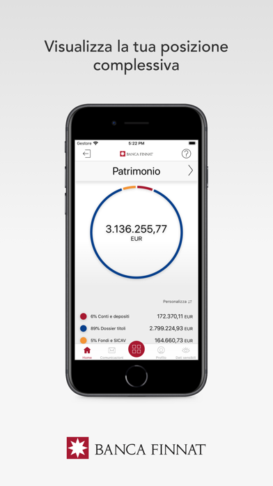 Banca Finnat Mobile Screenshot