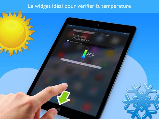 Screenshot #5 pour Thermomètre Widget
