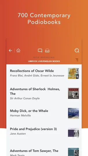 Audiobooks HQ - Audio Books iPhone Screenshot 2