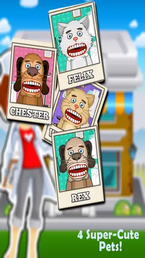 Pet Vet Celebrity Dentist Game screenshot 1