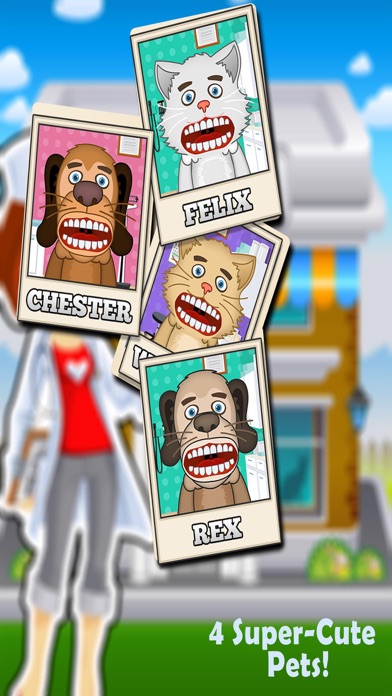 Screenshot #1 pour Pet Vet Celebrity Dentist Game