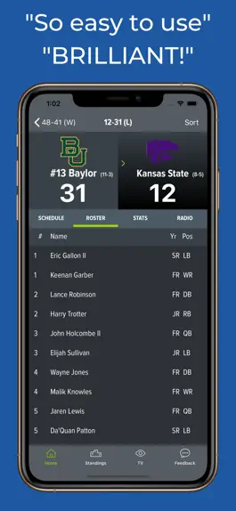 Game screenshot Kansas State Football Schedule hack