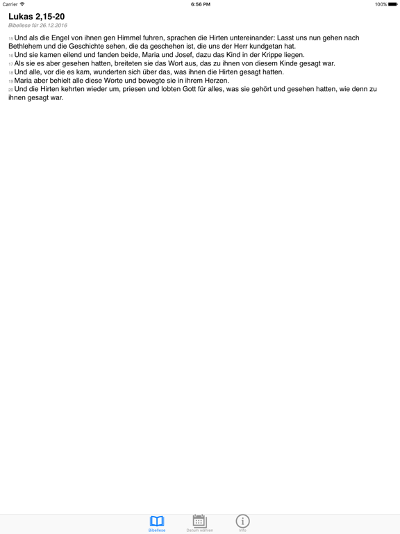 Bibellese iPad screenshot 1 - Education app