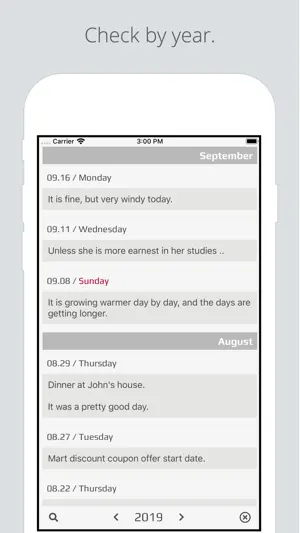 CalendarM screenshot 3