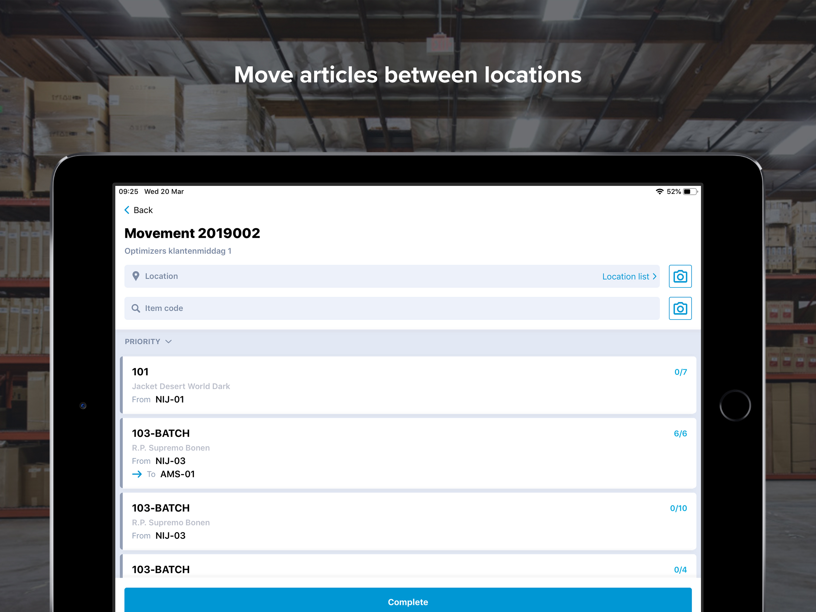 App4Picking screenshot 10