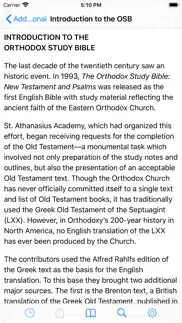 orthodox study bible iphone screenshot 2