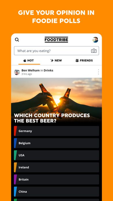 FoodTribe - App for Foodies screenshot 3