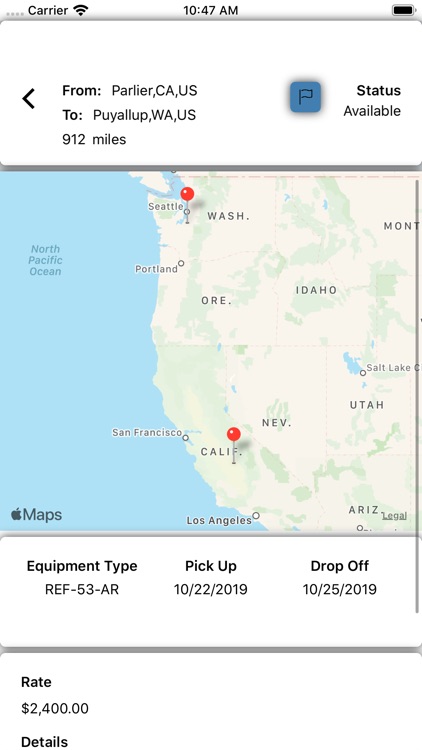 UWT Carrier App screenshot-5