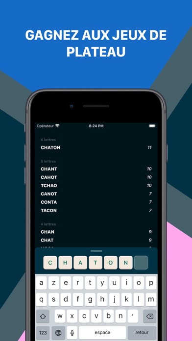 Screenshot #1 pour WordCheat - Trouvez les mots
