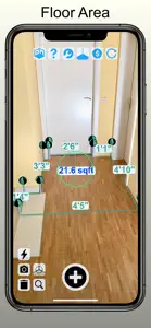 Tape Measure Camera AR Ruler screenshot #2 for iPhone