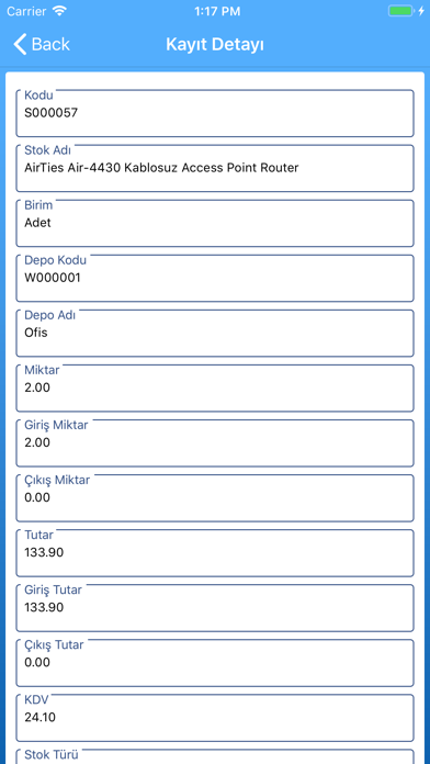 App screenshot