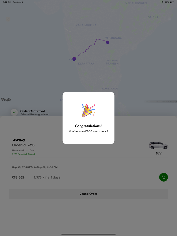 Zyppys iPad screenshot 5 - Travel app