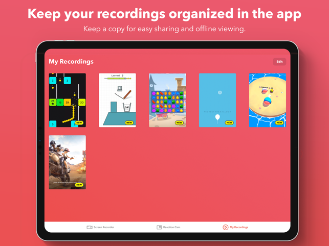 ‎Record it! :: Screen Recorder Capture d'écran